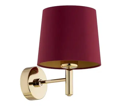 Svietidlá Argon 8311 - Nástenná lampa PONTE PLUS 1xE27/15W/230V červená 8311