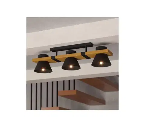 Svietidlá Eglo 43955 - Stropné svietidlo MACCLES 3xE27/15W/230V 43955