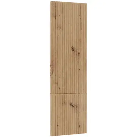 Kuchynské skrinky Čelo skrinky Luxeo F14-D40SP ryfla dub