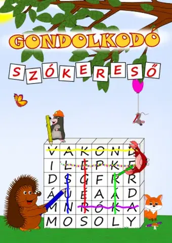 Príprava do školy, pracovné zošity Gondolkodó - Szókereső - József Simon
