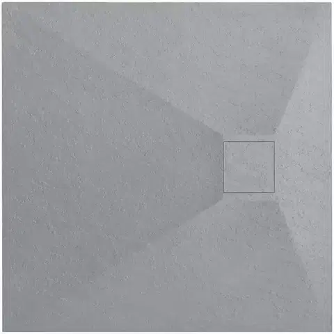 Sprchové vaničky Vanička štvorcová Magnum Grey 90x90x2,5 Rea K4106