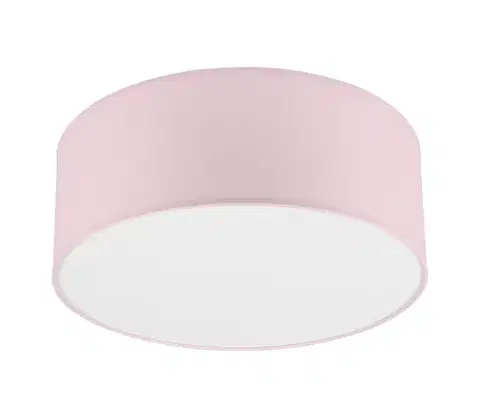 Svietidlá  Stropné svietidlo SIRJA PASTEL 1xE27/60W/230V pr. 35 cm ružová LM-1.183/RÓŻ