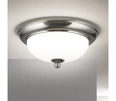 Svietidlá Orion - Stropné svietidlo EMPIRA 2xE14/40W/230V priemer 26,5 cm matný chróm DL 7-792/26 satin