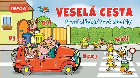 Leporelá, krabičky, puzzle knihy Skládanka - Veselá cesta