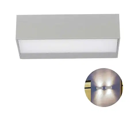 Svietidlá  LED Vonkajšie nástenné svietidlo LED/9W/230V 4000K IP65 218240