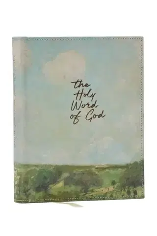 Náboženstvo NKJV, Journal the Word Bible: Reflect, Journal or Create Art Next to Your Favorite Verses (Cloth over board, Red Letter, Comfort Print) - Thomas Nelson