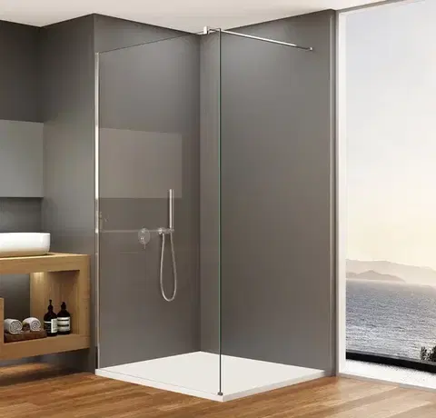 Sprchové dvere Bruckner - SPITZA sprchová zástena WALK-IN, 800,  číre sklo 750.080.1