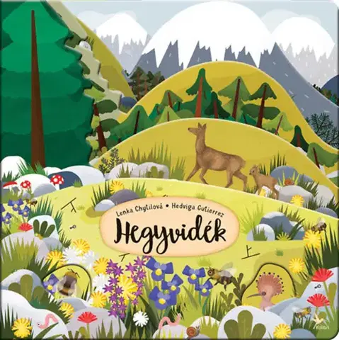 Leporelá, krabičky, puzzle knihy Hegyvidék - Lenka Chytilová