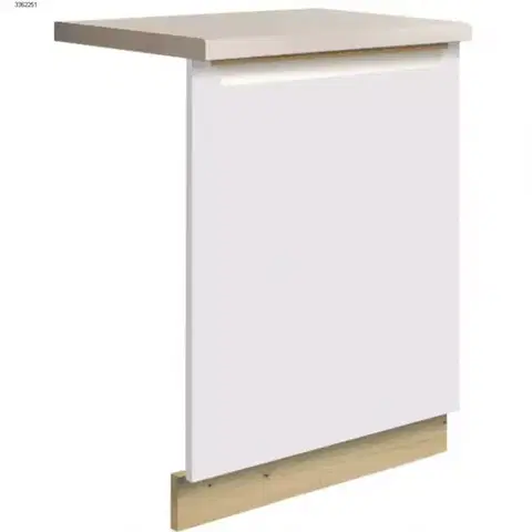 Dvierka a čelá zásuviek pre kuchynske skrinky Dvierka na umývačku Glamour zm 60 white