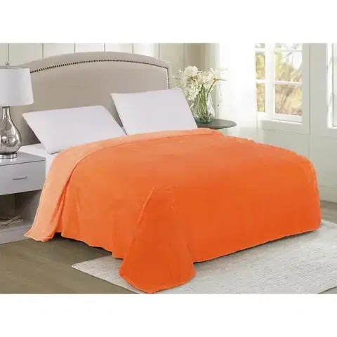 Prikrývky Deka Onyks 007 160x210 oranžová