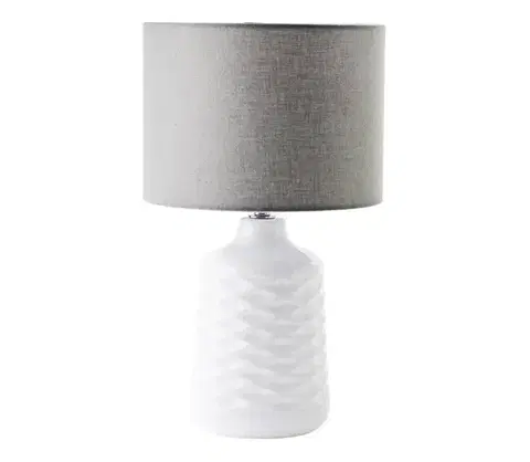 Lampy Brilliant - Stolná lampa ILYSA 1xE14/40W/230V biela/šedá 94569/70