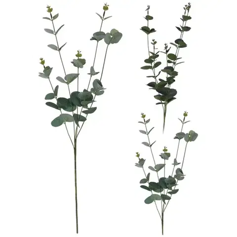 Záhradné dekorácie Dekoratívna vetvička z listov 64 cm