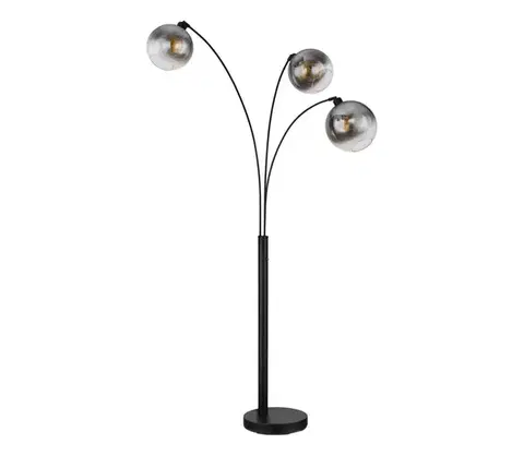 Lampy Globo 58227-3B - Stojacia lampa NEWCASTLE 3xE27/60W/230V 58227-3B