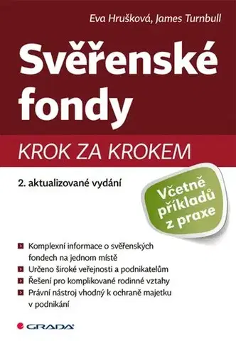 Právo ČR Svěřenské fondy - 2. aktualizované vydání - Eva Hrušková,James Turnbull