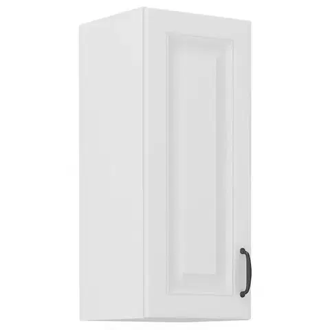 Kuchynské skrinky visiace Kuchynská skrinka STILO biely mat/biely 30g-72 1f