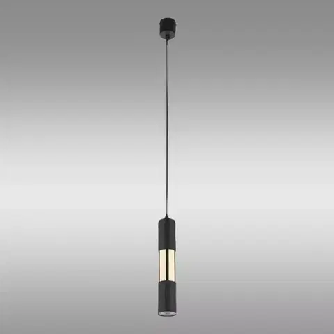 Lampy do obývačky Luster Vivien Black/Gold 4756 LW1