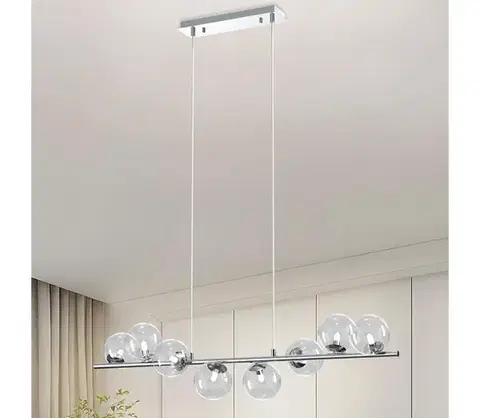 Svietidlá ONLI - Závesný luster na lankách KIMBERLY 8xG9/6W/230V lesklý chróm 5107/S8C