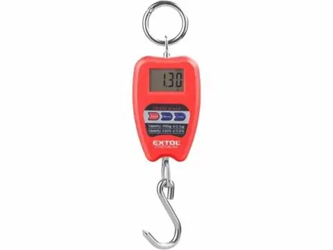 Rybárske váhy EXTOL PREMIUM Váha závesná s hákom, max. 200kg +-100g