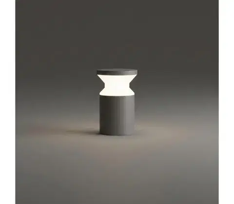 Záhradné lampy Ideal Lux - Vonkajšie svietidlo TORRE 1xE27/15W/230V 22 cm IP65 antracitové 158891