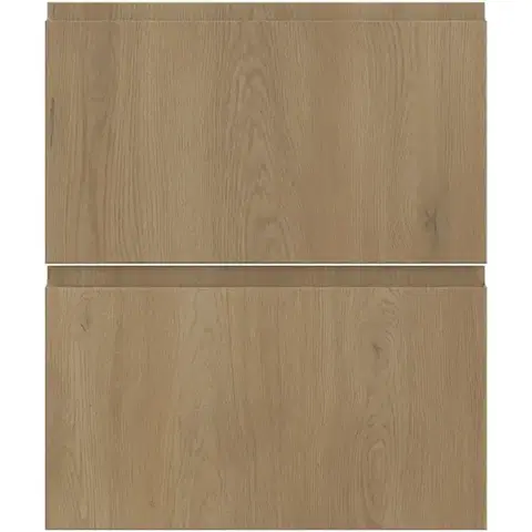 Dvierka a čelá zásuviek pre kuchynske skrinky Kuchynská predná časť D60s2+1  T8 K282 Dub Cremona Grii