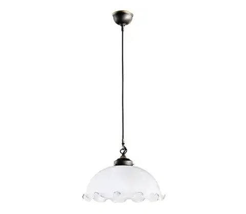 Svietidlá Kolarz 731.30.74 - Luster na lanku NONNA 1xE27/75W/230V biela 731.30.74