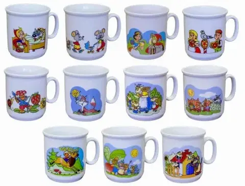 Hrnčeky a šálky Kinekus Hrnček detský porcelánový 220 ml ROZPRÁVKA