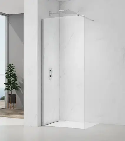 Sprchové dvere Sprchová zástena walk-in 80 cm SAT Project SATWI80 SATWI80