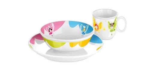 BAMBINI Tescoma jedálenská súprava BAMBINI, víly, 3 ks