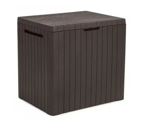 Úložné boxy a chladničky KETER Úložný box URBAN 113L | hnedá