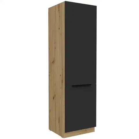 Kuchynské skrinky stojace Kuchynská skrinka Aria-Bl/Ar Anti Fingerprint 60dk-210 2f