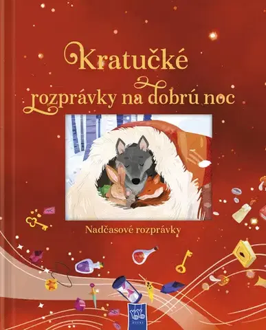 Rozprávky Kratučké rozprávky na dobrú noc (červená)