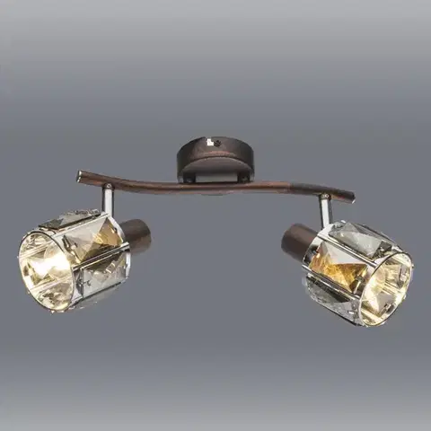 Moderné lampy do obývačky Stropné bodové svietidlo 54357-2B LS2