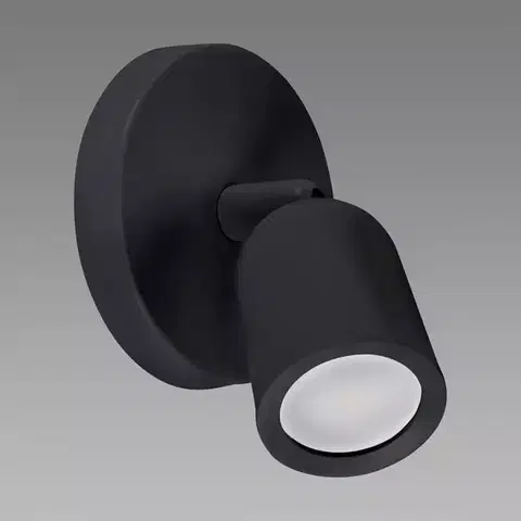 Lampy do obývačky Nástenná lampa Bogna GU10 1C Black 03983 K1