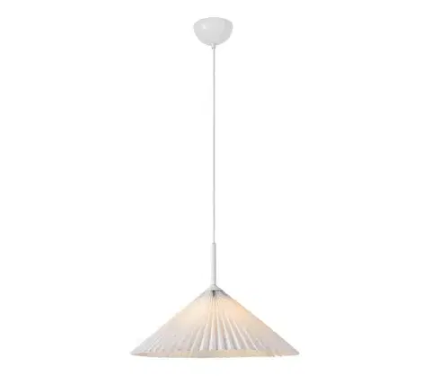 Svietidlá Markslöjd 108711 - Luster na lanku PLISADO 1xE27/40W/230V pr. 50 cm biela 108711