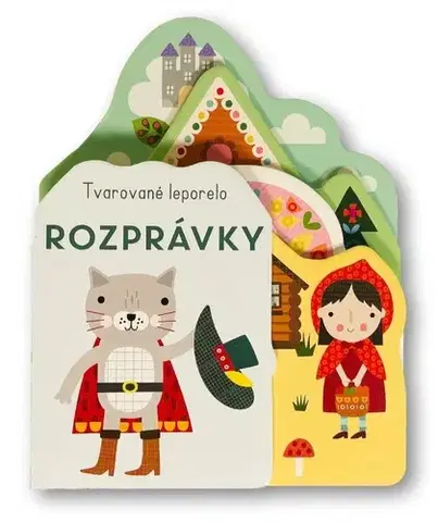 Leporelá, krabičky, puzzle knihy Tvarované leporelo - Rozprávky - Sally Payne