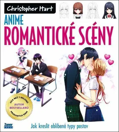 Kreslenie, maľovanie Anime – romantické scény - Christopher Hart