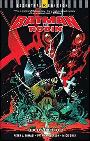Cudzojazyčná literatúra Batman And Robin - DC Essential Edition - Bad Blood - Peter J. Tomasi