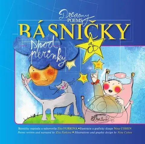 Básničky a hádanky pre deti Básničky spod perinky + CD - Zita Furková,Nina Cohen