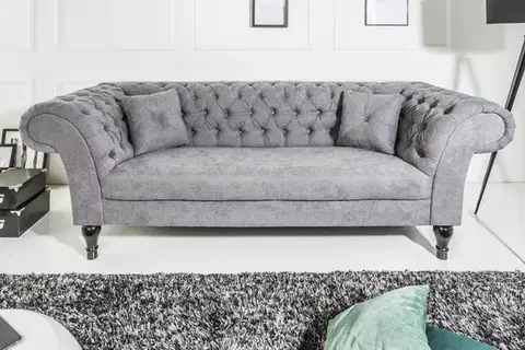 Pohovky a gauče Chesterfield pohovka PALLAS Dekorhome