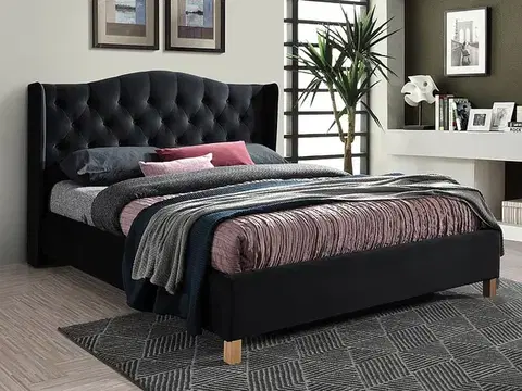 Postele Posteľ ASPEN VELVET 160 Signal