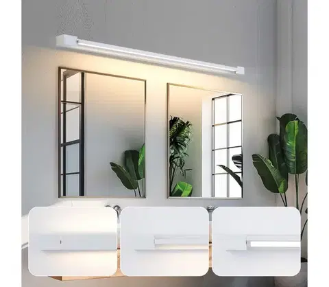 Kúpeľňové zrkadlá BRILAGI-LED Osvetlenie zrkadla do kúpeľne AQUA LINE LED/36W/230V 120 cm IP44 biela BRI346