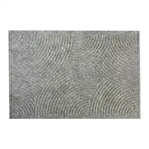 Koberce Rohož Textile K-501-3 40x60 cm hnedá
