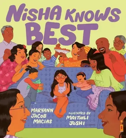 Leporelá, krabičky, puzzle knihy Nisha Knows Best - Maryann Jacob Macias