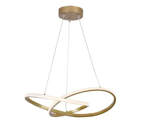 Svietidlá Rabalux 72215 - LED Luster na lanku CASTIEL LED/36W/230V 3000K zlatá 72215