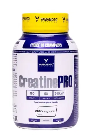Kreatín Monohydrát Creatine PRO Creapure - Yamamoto 150 tbl.