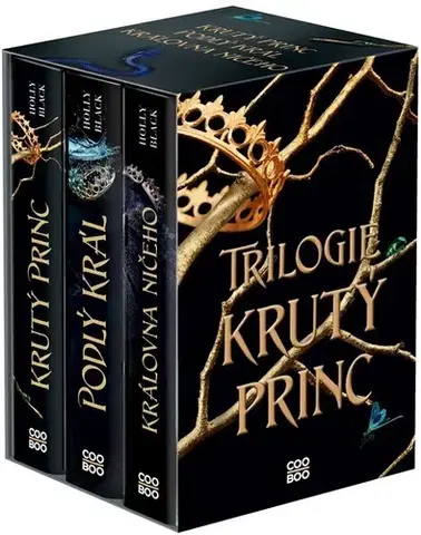 Fantasy, upíri Krutý princ - box (CZ), 3. vydání - Holly Black,Radka Kolebáčová