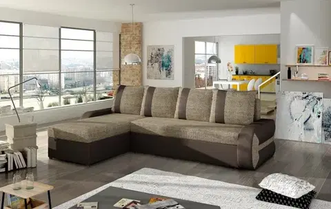Rohové sedačky TIKO 2 rohová sedačka, Berlin03 / Madryt 128