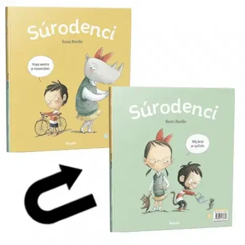 Pre deti a mládež - ostatné Súrodenci - Rocio Bonilla,Želmíra Čížová