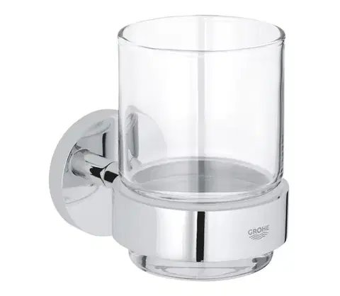 Svietidlá GROHE 41194000 - Pohár s držiakom START 96 × 106 mm lesklý chróm 41194000