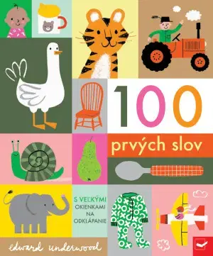 Leporelá, krabičky, puzzle knihy 100 prvých slov - Edward Underwood
